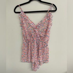 Victorias Secret Ditsy Floral? Lingerie Romper